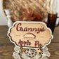 Granny's Apple Pie 3D Sign