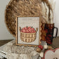 Apple Cider Postage Stamp 3D Sign