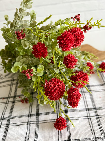Red berry cluster garden pick