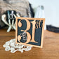 Halloween October 31st 3D Wood Sign