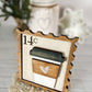 Coffee Bar Valentine’s Day 3D wood sign